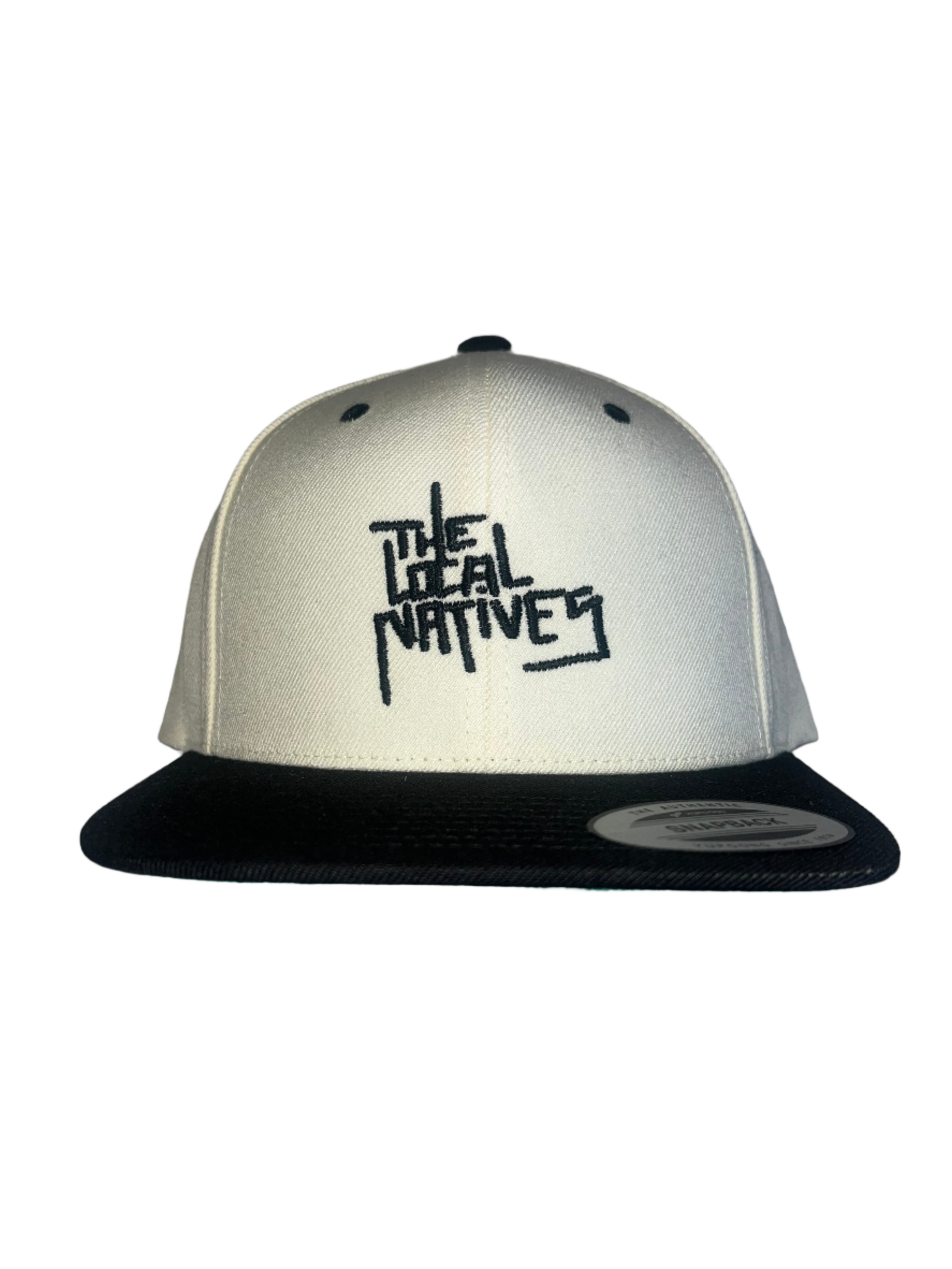Off white TNL snap back – The Local Natives Off white TNL snap back – The Local Natives